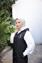 سترة مبطنة - سوداء - 5