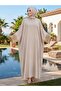 Ferace Dress for Daily and Special Occasions, with Accessory Details on the Sleeves, Available in Sizes 40-52. - 8