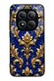 Xiaomi Redmi Note 15 Pro Royal Sapphire Baroque Design Glossy Phone Case