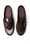 Milano Brown Loafer Slippers - 7