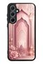 Samsung A35 Blush Palace Garden Design Glossy Phone Case