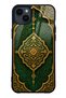 iPhone 14 Plus Emerald Ottoman Majesty Design Glossy Phone Case