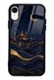 iPhone Xr Golden Crescent Bosphorus Design Glossy Phone Case