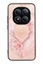 Xiaomi Redmi Note 15 Pro Glossy Phone Case with Blush Ottoman Rose Design