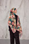 Sunshine Series Patterned Cotton Soft Shawl Women's Colorful Shawl - 6