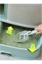 Claws Cat Litter Box 57.6*52.8*38Cm-Blue - 6