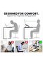 Foldable Aluminum Laptop Stand, Adjustable Height, Portable Ergonomic Riser - 4