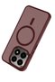 Xiaomi Mi 15t Jota Magsafe Cover - Burgundy - 4