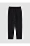 Black Regular Fit Men's Sweatpants - 7