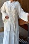 White Miyori Voile Linen Tunic - 6