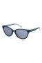 Square Unisex Sunglass, Black, 9014-2.0105P55 - 5
