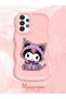 Samsung Galaxy A33 5g Compatible Case Camera Protector Pink Silicone Couple Phone Case Kuromi Pattern - 2