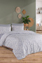 Dream Cotton Orbit Blue 100% Cotton Poplin Double Duvet Cover Set - 2