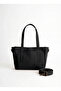 Women's Shoulder Bag - S Di̇na Tote Mumlu Canvas 7238