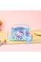 Kawaii Transparent Cosmetic Pouch Set – Cute Cartoon Makeup Bag with Zipper & Wrist Strap