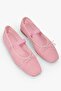Women's Luma Pink Mesh Bowknot Ballerinas - 4