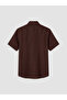 Regular Fit Dobby Men's Shirt - 4