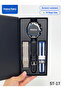 ST-17 Watch Buds Smartwatch with Built-in Wireless Earbuds AMOLED Display, Bluetooth Calling, 3 Interchangeable Straps and 10-Day Battery Life Designed for Men - 4