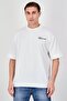 Men Crew Neck Short Sleeve Brand Logo T-Shirt, White