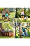 8Pcs 3.9 Inches Galvanized Steel Carabiner Clips, Silver, Spring Snap Hook for Dog Leash, Hammock, Aerial Yoga,Gym Pulldown Attachment, Exercise Machine, Heavy Duty - 5