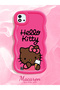 Realme C11 2021 Compatible Case Camera Protector Red Silicone Couple Phone Case Kitty Pattern - 2