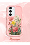 Samsung Galaxy S24 Fe Compatible Case Camera Protector Pink Silicone Couple Phone Case Floral Pattern - 2