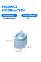2L Cat Water Fountain Pet Water Drinking Fountain Super Quiet Automatic Dog Fountain - 5