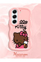 Tecno Camon 40 Compatible Case Camera Protector Pink Silicone Couple Phone Case Kitty Pattern - 2
