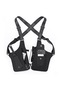 Anti-Theft Bag with Double Shoulder Armpit Bag, Underarm Strap Wallet Pocket Holster Phone Leisure Double Shoulder Pouch for Men