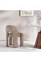 NORRE DINING CHAIR - BROWN - 3