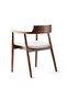 BELMAR DINING CHAIR SOLID WOOD - WALNUT - 5