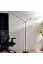 Glowmer 18W Integrated Floor Lamp 100x28x150cm - Matt Black