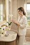 Hand and Face Towel 50X90 cm Fringed Estelle