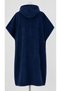 Navy Blue Adult Hooded Welsoft Fabric Towel Poncho Unisex – Sea & Beach Poncho with Pockets - 2