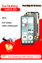 شاشة OLED مع إطار 6.67 بوصة AMOLED لهاتف Nothing CMF Phone 1 Phone1 LCD A015 شاشة عرض تعمل باللمس مع محول رقمي A - 7