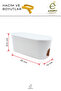 Modern Cable Organizer Socket Box |   Multi-Socket Concealment Box with Cover - 3