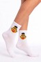 6 Pairs Unisex Cotton Colorful College Socks Set – Men's and Women's Socks - 4