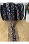 Colorful Beaded Embroidered Tulle Ribbon Accessory (1 Meter) - 6