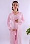 Prenatal and Postnatal Long Robe Maternity Pajama Set Effortt - 3