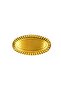 Oval Gold Dessert Trays – Sturdy Disposable Cake Platters for Catering & Parties, Pack of 13 - 2
