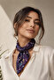 Lara Floral Patterned 100% Cotton Multi-Purpose Bandana Scarf