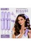 Long Satin Latch Heat-Free Hair Curler Purple - 2