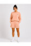 Hüppy Printed Women's Oversize Sweatshirt with Shorts Tracksuit Set
