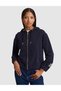 Navy Blue Crop Top Knitted Cardigan 50326644-Vr033