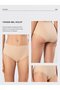 Women's Lycra Ribbed Lace High Waist Panties 2-Pack 929/Ten - 4
