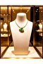 Steel Necklace with Gold Evil Eye - 2