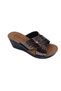 Metal Colored Orthopedic Slippers with Pads - 2