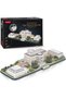 Puzzle 3D LED Casă Albă