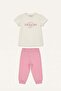 100% Cotton Patterned 2-Piece Short Sleeve Pajama Set for Baby Girl I1005A526Au - 6