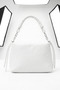 Women's Crossbody Bag with Cross Straps & Chain and Tassel Detail
